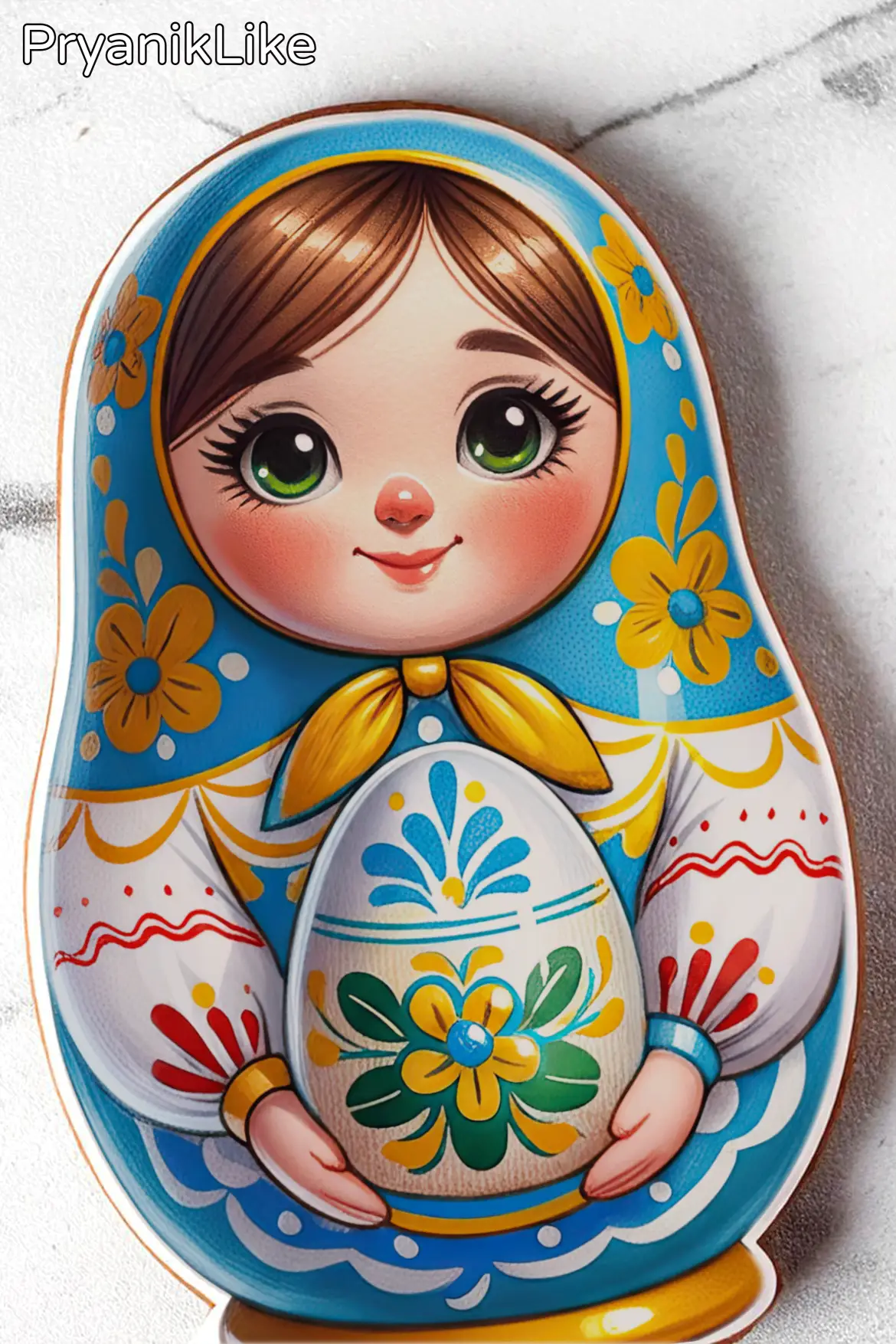 Пряник матрешка (ооооочень много)